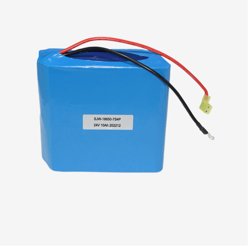 Li ion Battery18650 7S4P 24V 10Ah for Fire-fighting Robots